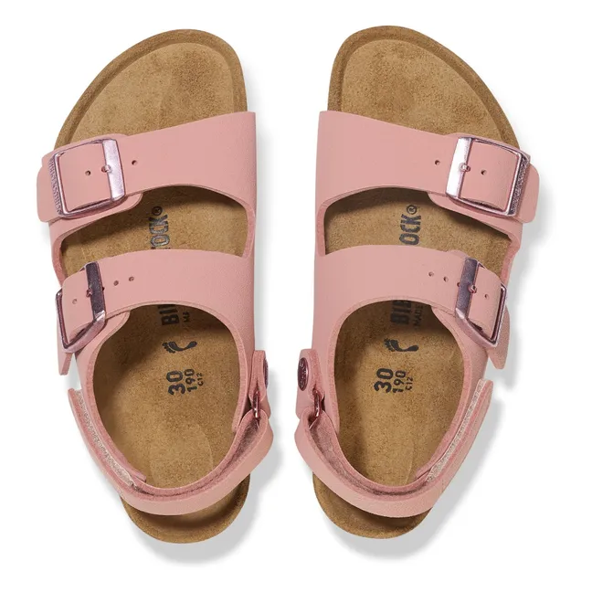 Sandales Milano AS Kids Birko-Flor Birkibuc | Rose