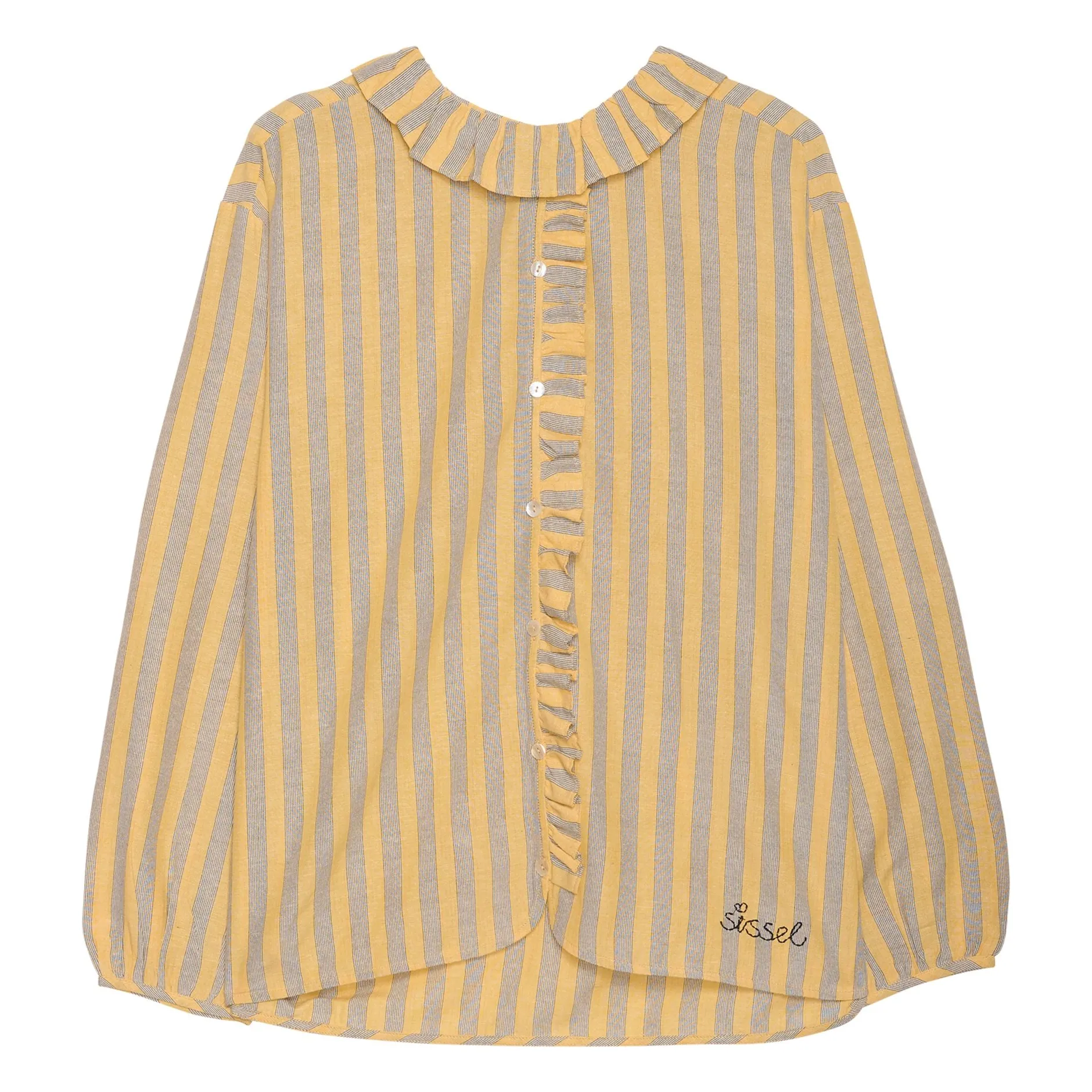 Sissel Edelbo Yellow Mirelle Stripes Shirt