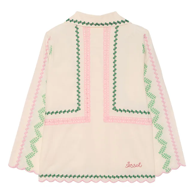 Jia organic cotton shirt | Cream