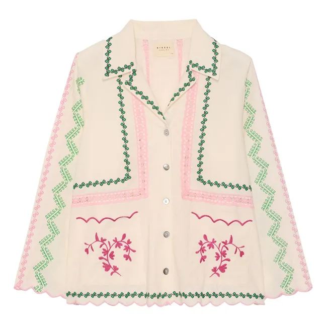 Jia organic cotton shirt | Cream