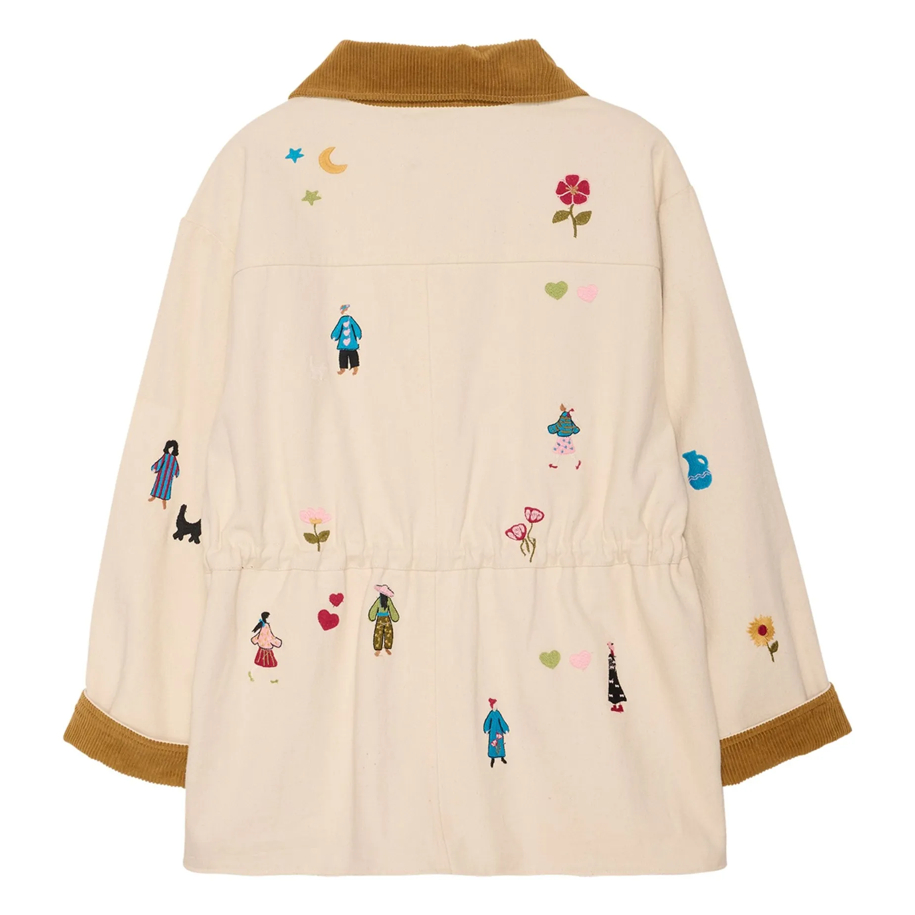 Veste Cara Coton Bio | Ecru- Image produit n°3