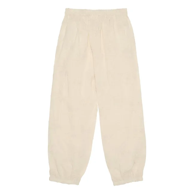 Pantalón Iluna de algodón orgánico | Champagne