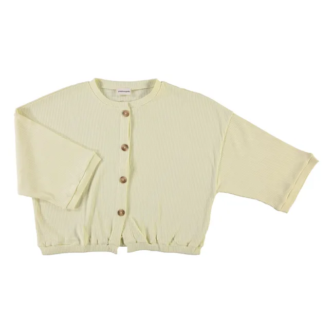 Zaatar cardigan | Yellow