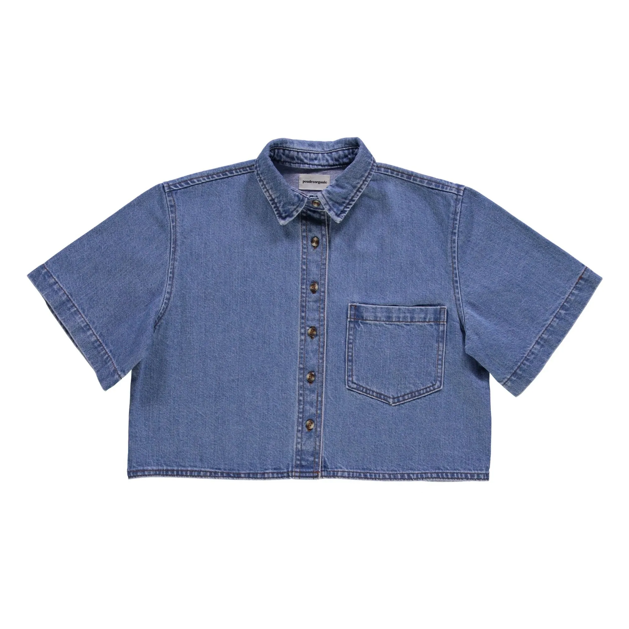 Poudre Organic Women's Blue Carvi Denim Shirt