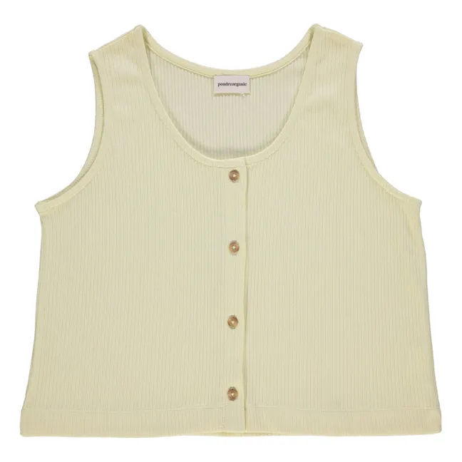 Dille tank top | Yellow