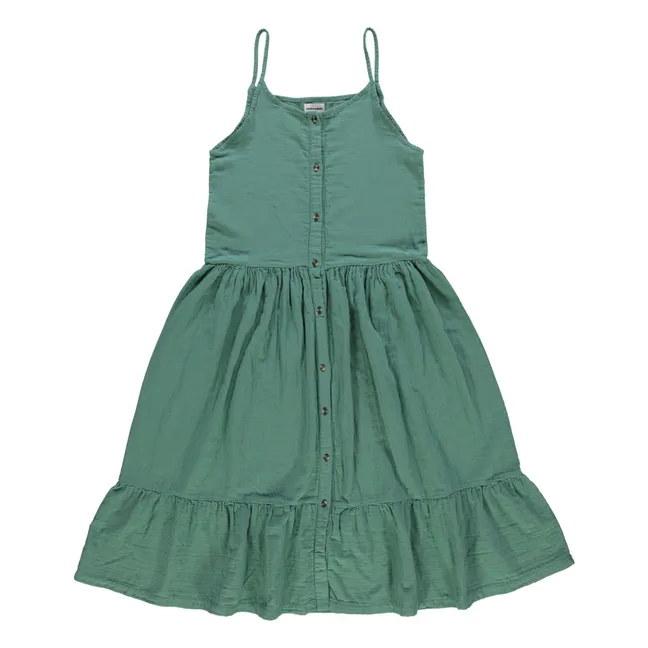Celosie dress | Forest Green