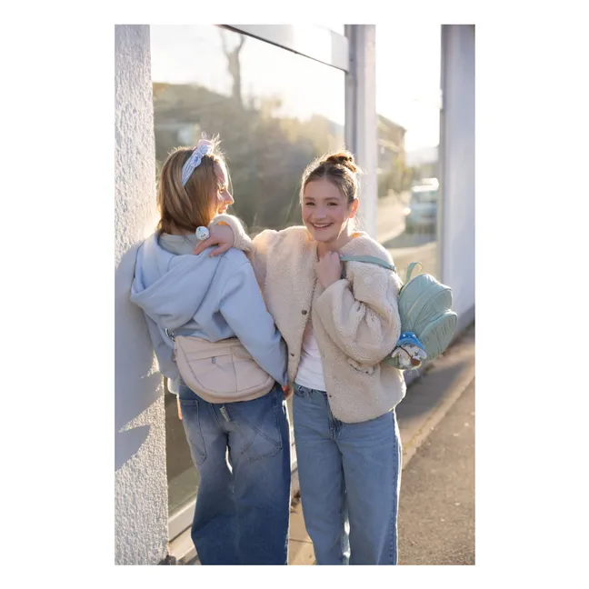 Peluche Âne Earl et son déguisement Magicien phosphorenscent | Gris