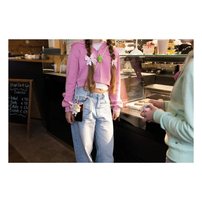 Angy plush cat and rabbit disguise | Pink