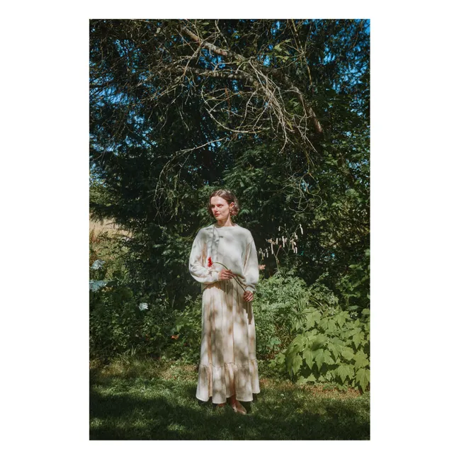 The Adulte Organic Cotton Sweater | Ecru