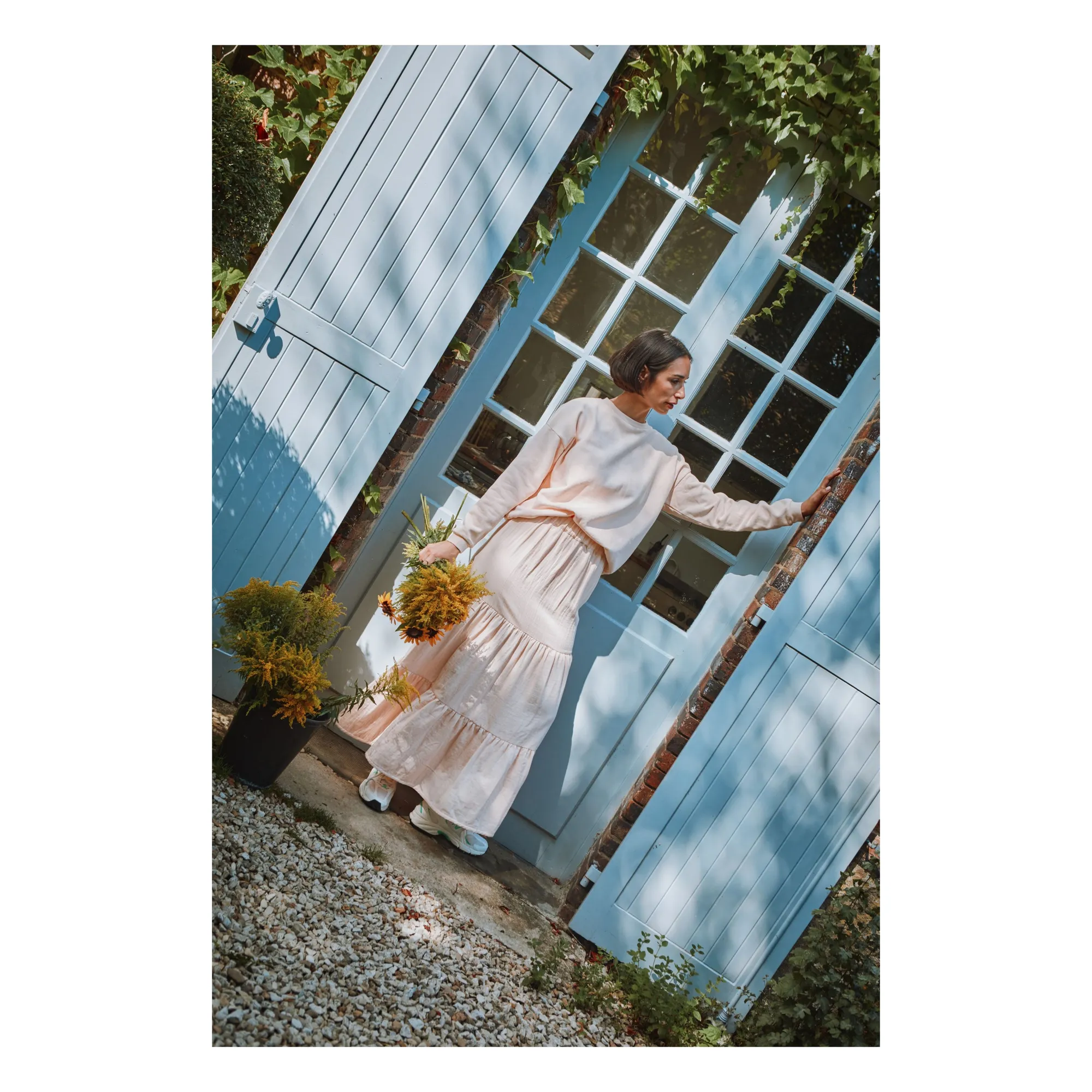 Sweat Acentra | Rose pâle- Image produit n°1