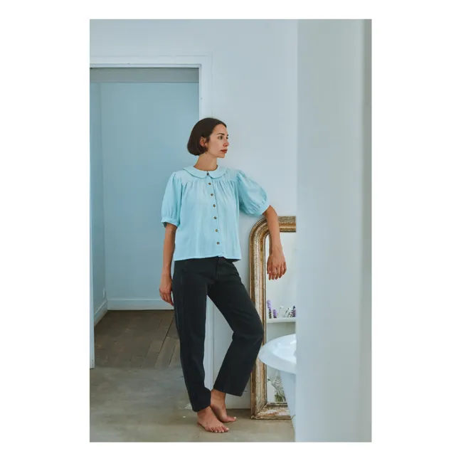 Blusa ámbar | Azul Cielo