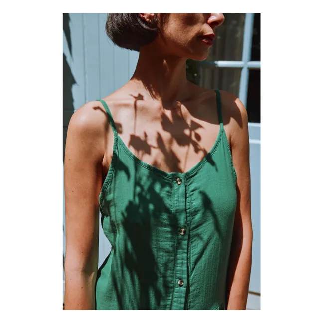 Celosie dress | Forest Green