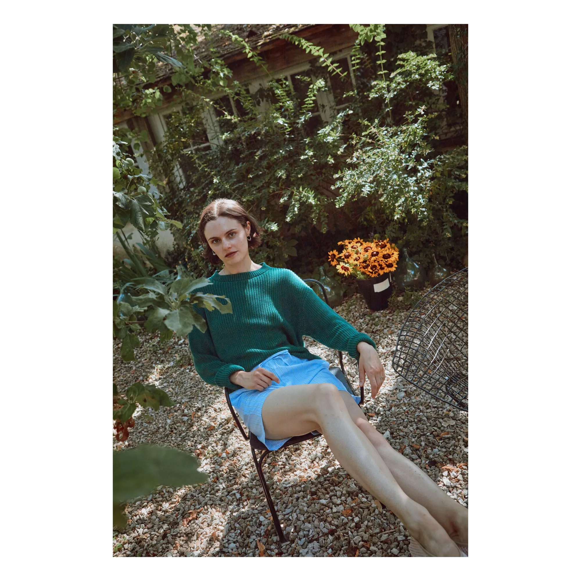 Dandelion Organic Cotton Sweater | Green- Product image n°2