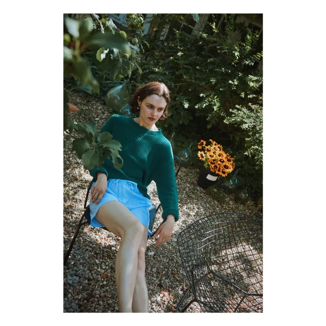 Dandelion Organic Cotton Sweater | Green