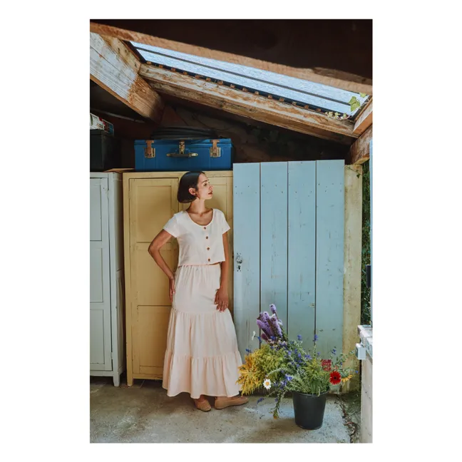 Jupe Tonka | Rose pâle