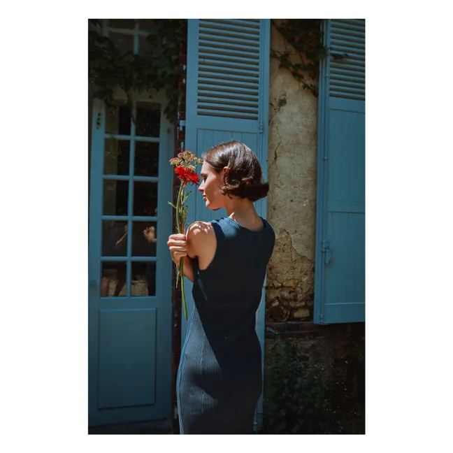 Féve dress | Navy blue