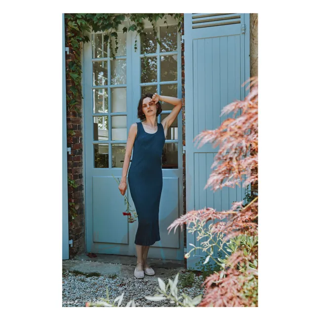 Féve dress | Navy blue