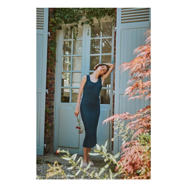 Féve dress | Navy blue