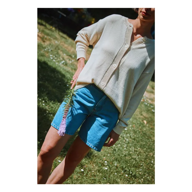 Vetivier corto | Azul