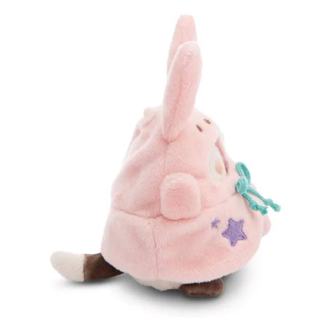 Plüschkatze Angy und ihre Verkleidung Hase | Rosa