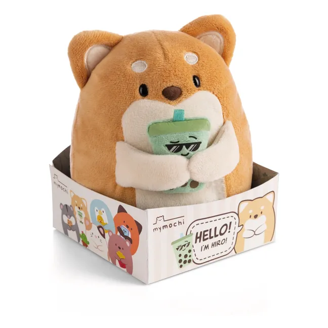 Perro de peluche Hiro | Marrón claro