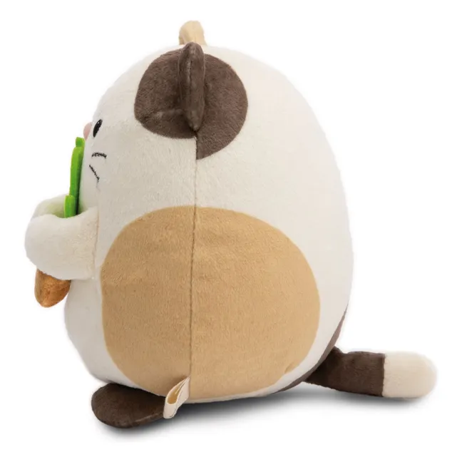 Peluche Chat Angy | Blanc