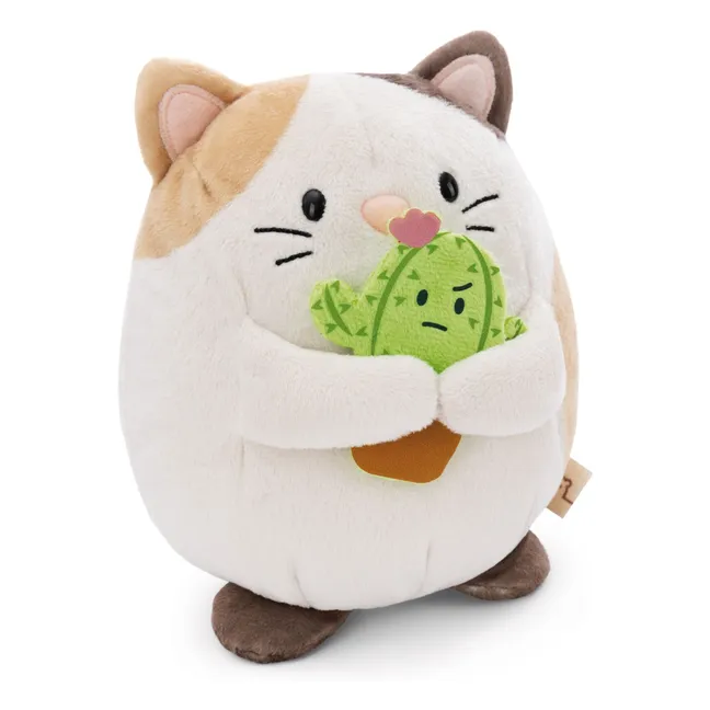 Peluche Chat Angy | Blanc