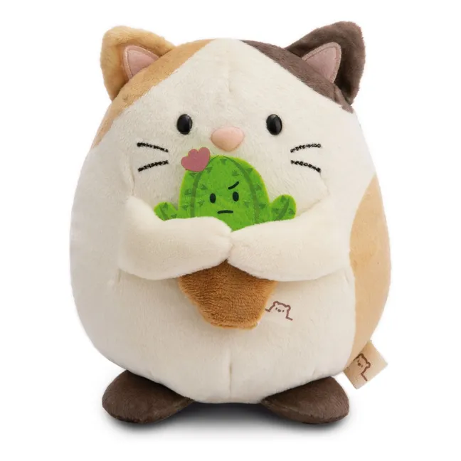 Peluche Chat Angy | Blanc