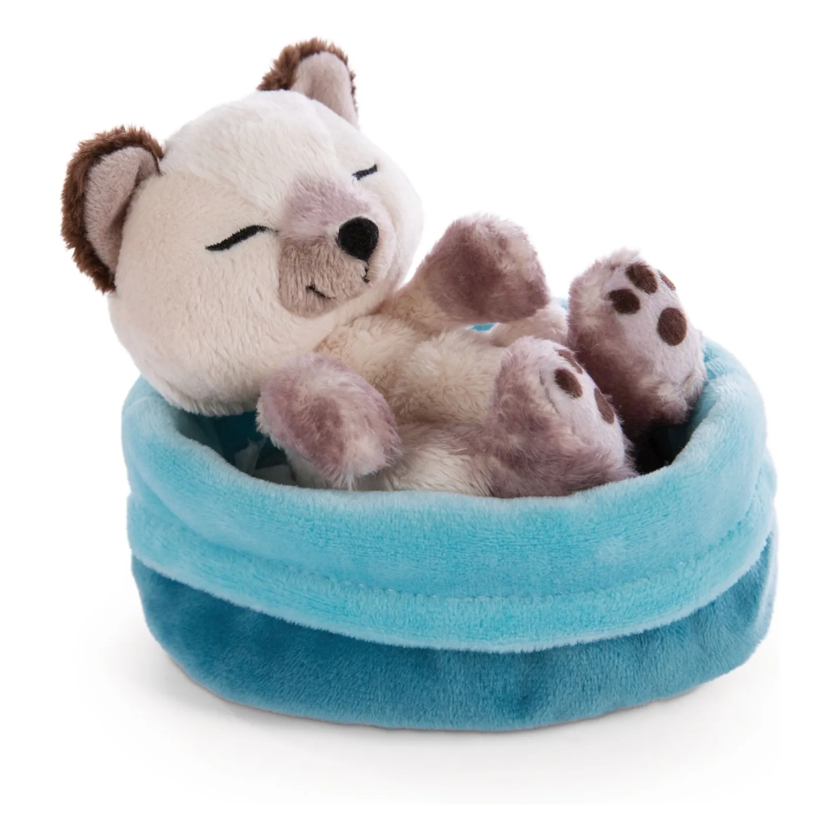 Nici Beige Siamese Cat Plush - Sleeping Pets