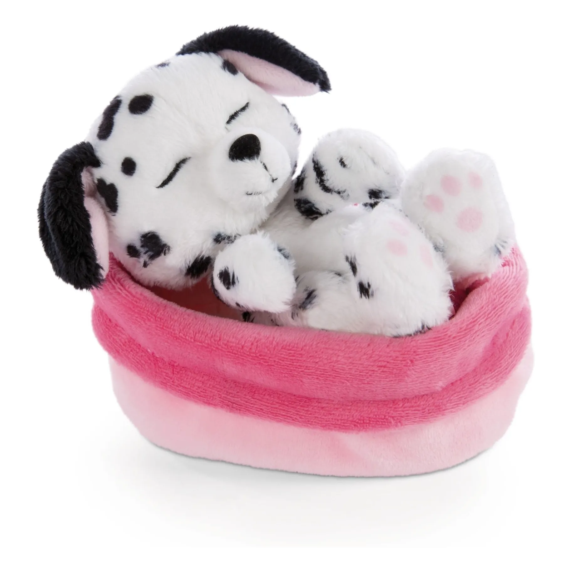 Peluche Dalmatien - Sleeping Pets | Blanc- Image produit n°0