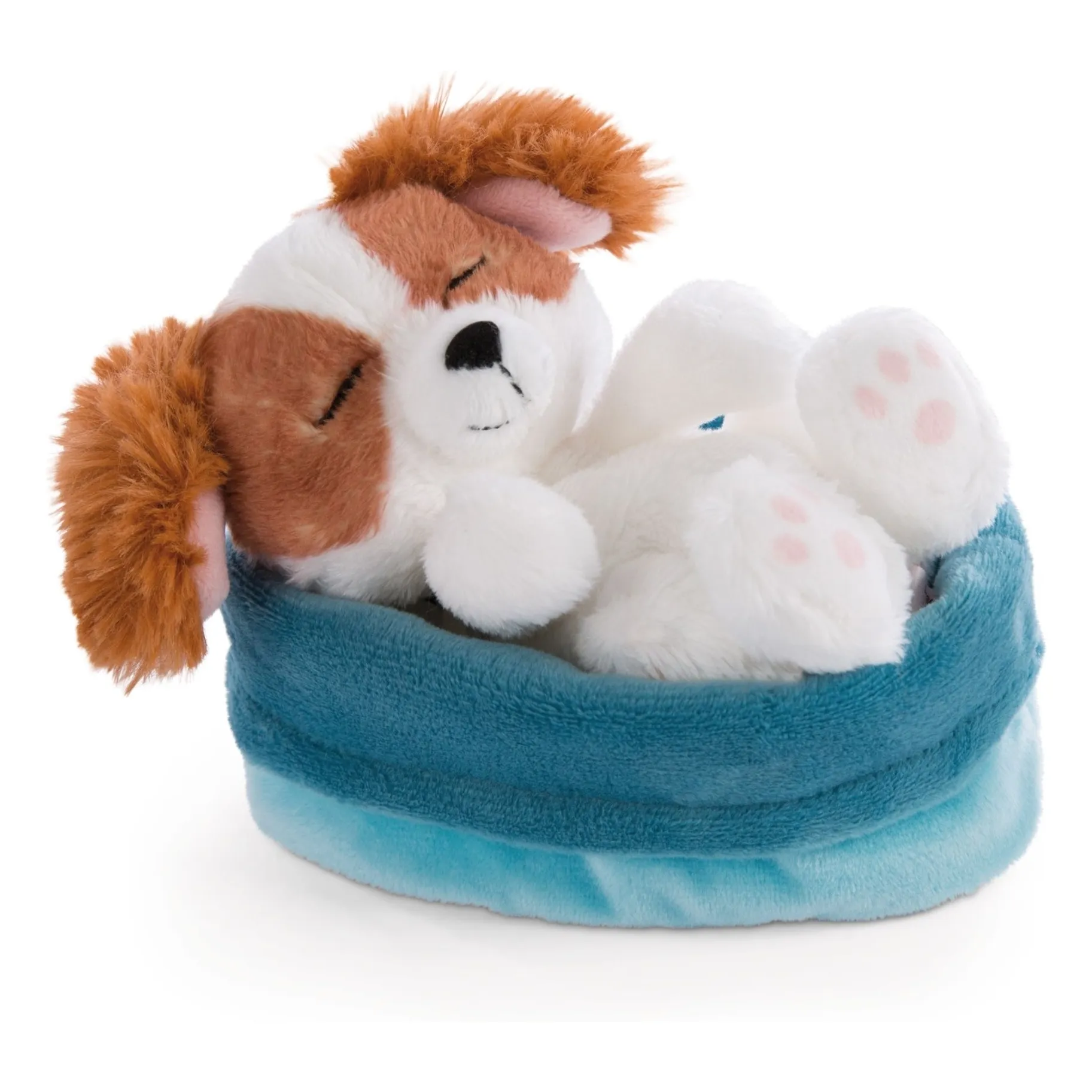 Nici White Cocker Spaniel Plush - Sleeping Pets