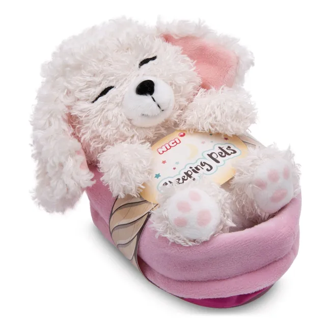 Peluche Caniche - Mascotas durmientes | Blanco