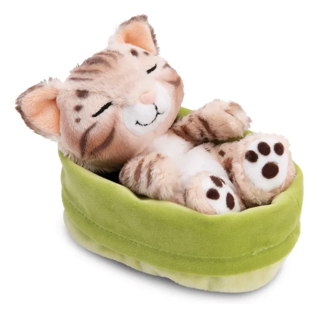 Peluche Chat du Bengal - Sleeping Pets | Marron clair 