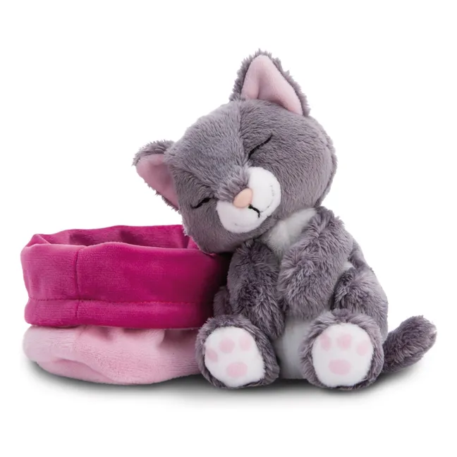 Cuddly toy Cat - Sleeping Pets | Grey