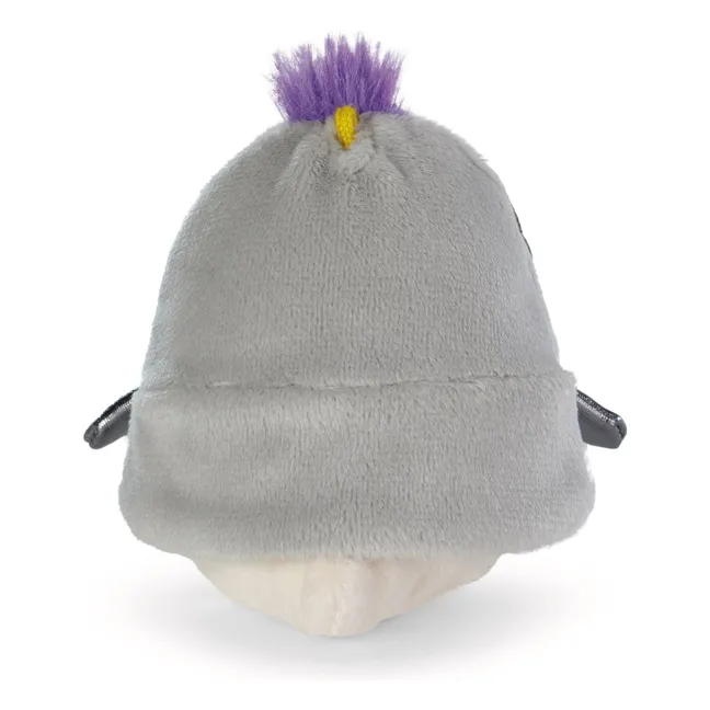 Chipsy budgie plush with Knight costume | Grey