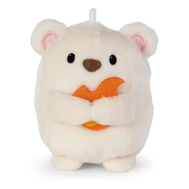 Peluche Oso Blanco Snono con disfraz de Dragón | Verde