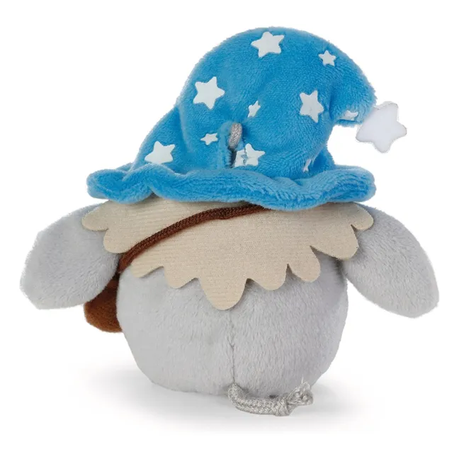 Peluche de Earl el Burro y su disfraz de Mago Fosforito | Gris