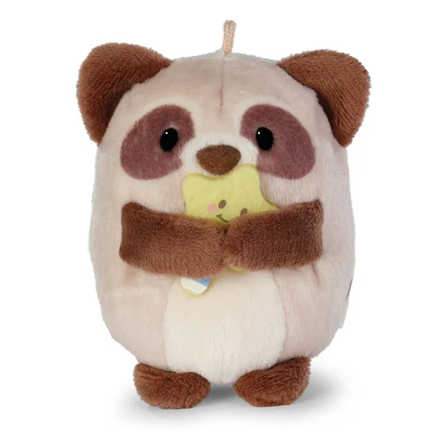 Peluche Raton Laveur Rakuma et son déguisement Fée | Rose