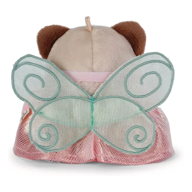 Peluche Mapache Rakuma con disfraz de Hada | Rosa