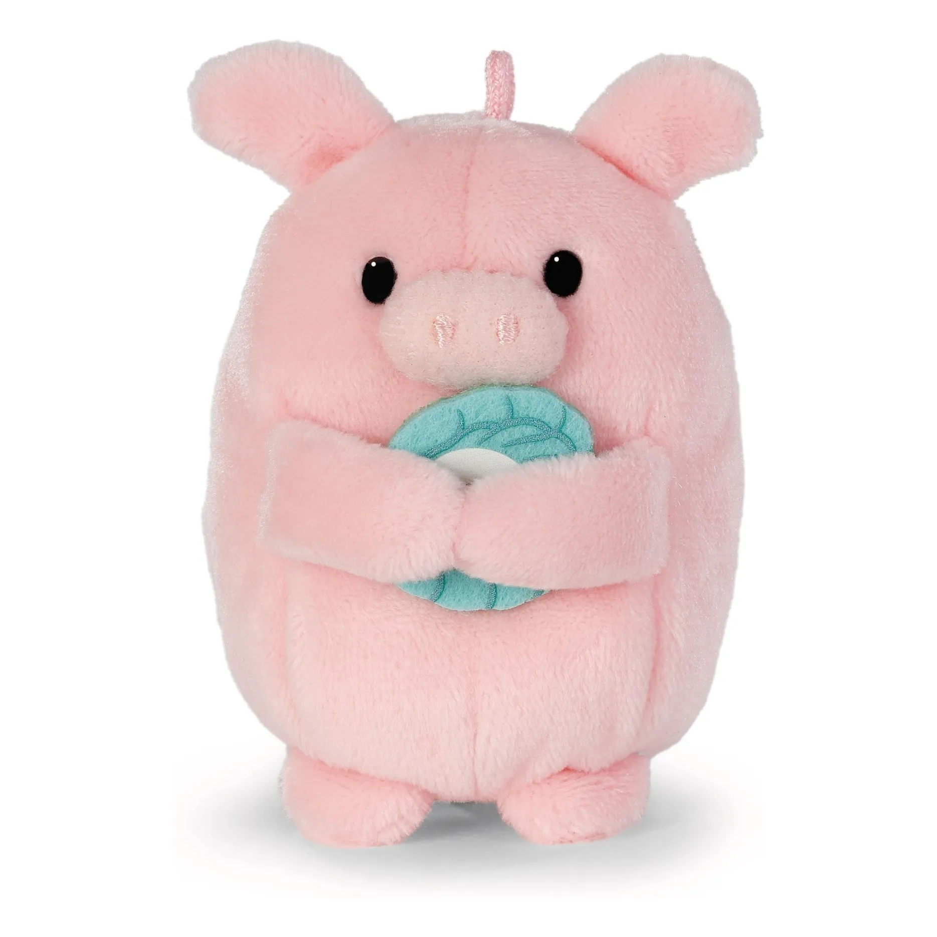 Peluche Cochon Onk et son déguisement Sirène | Rose- Image produit n°4