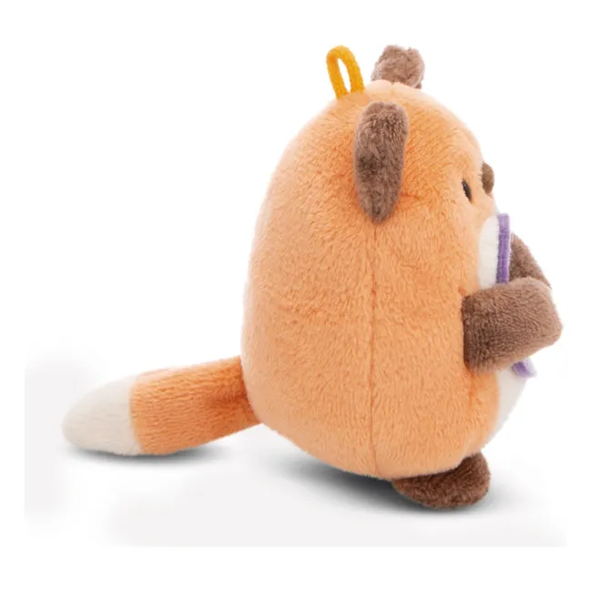 Peluche Renard Geeks et son déguisement Grenouille | Vert