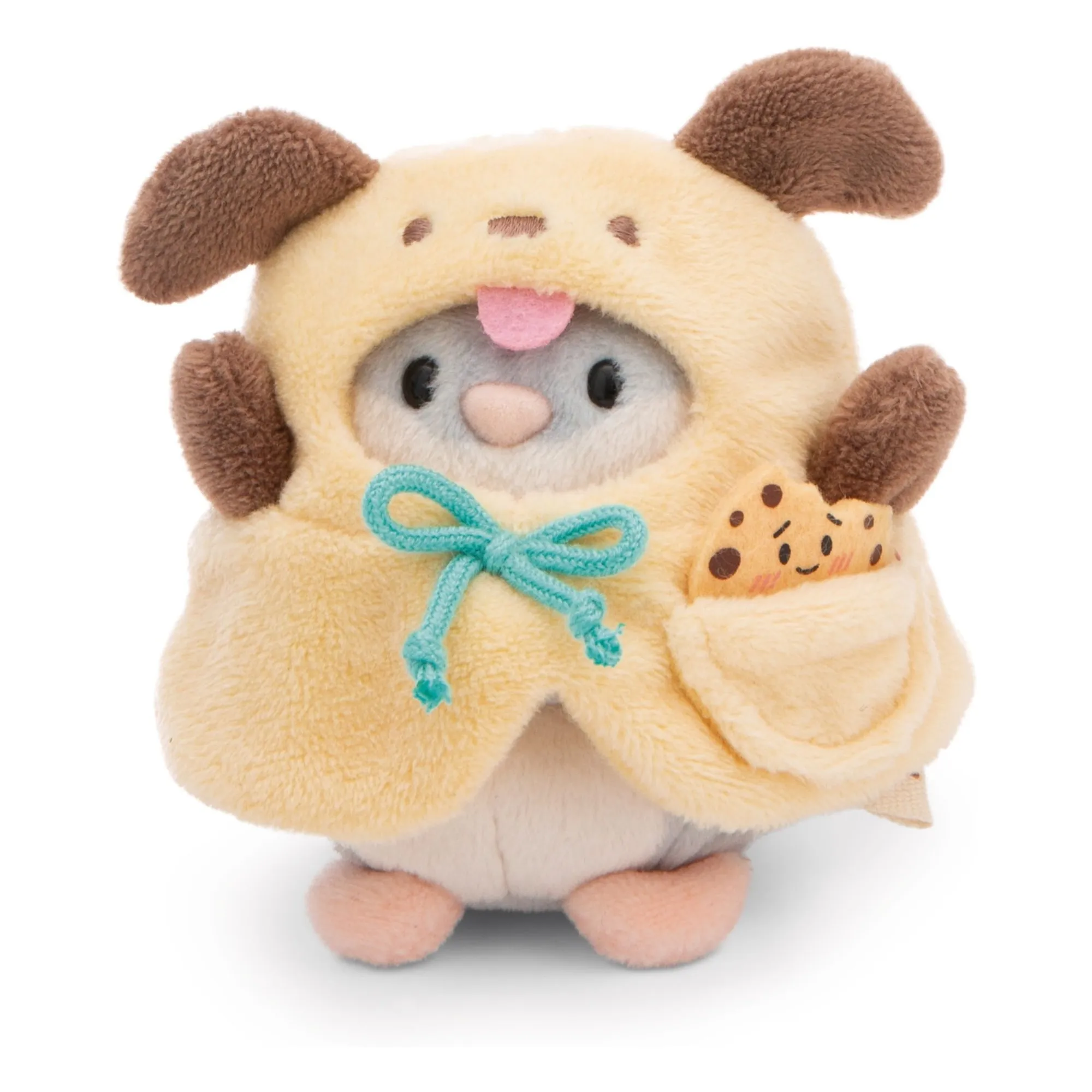 Peluche Hamster Shai et son déguisement Chien | Beige- Image produit n°0