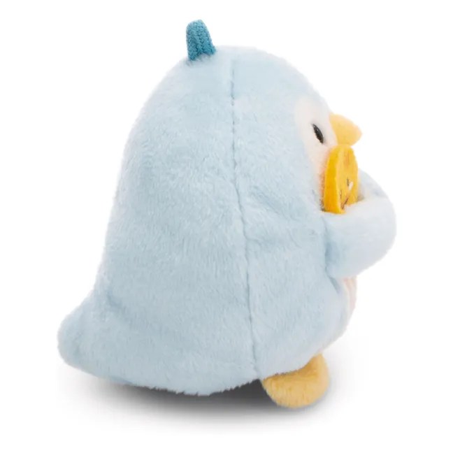 Peluche Pengouin Waddle et son déguisement Chat | Gris