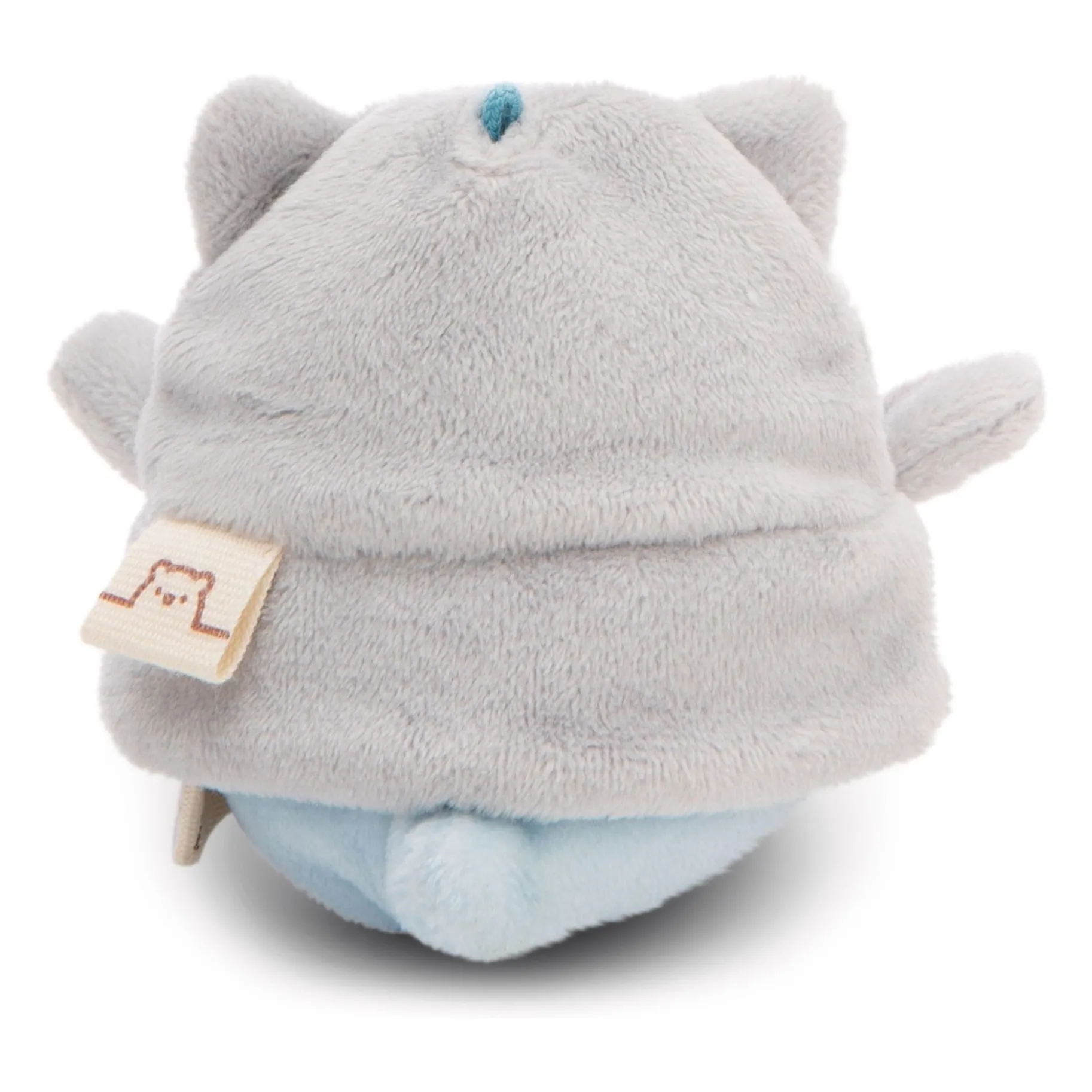 Peluche Pengouin Waddle et son déguisement Chat | Gris- Image produit n°5
