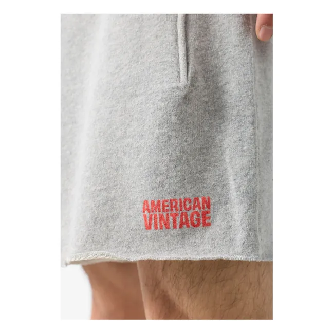 Pantalones cortos lisos | Gris Jaspeado