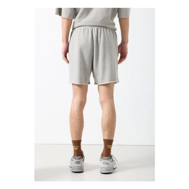 Pantalones cortos lisos | Gris Jaspeado