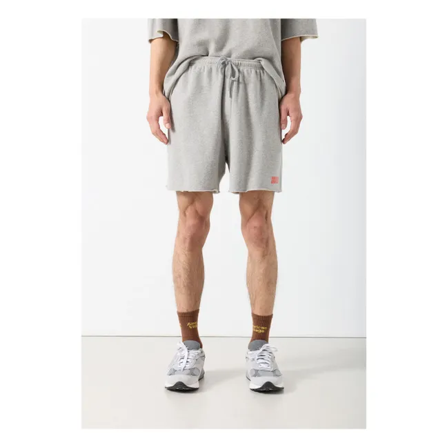 Pantalones cortos lisos | Gris Jaspeado