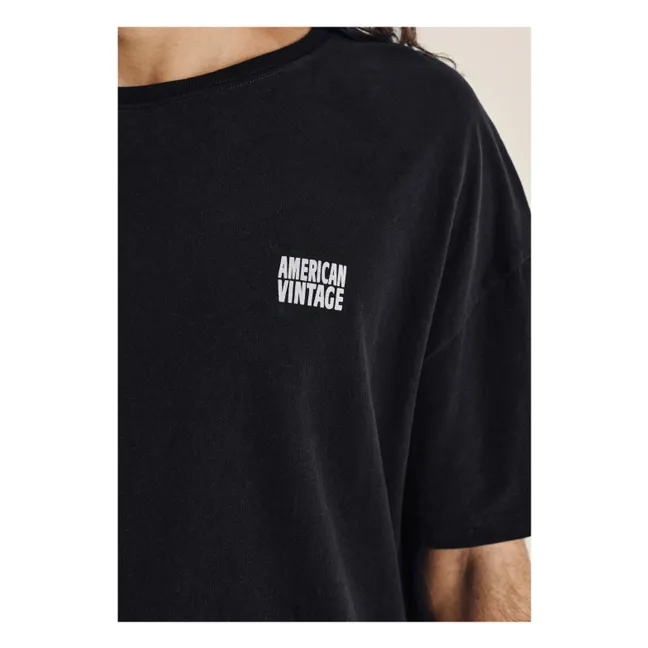 Camiseta de cuello redondo | Negro