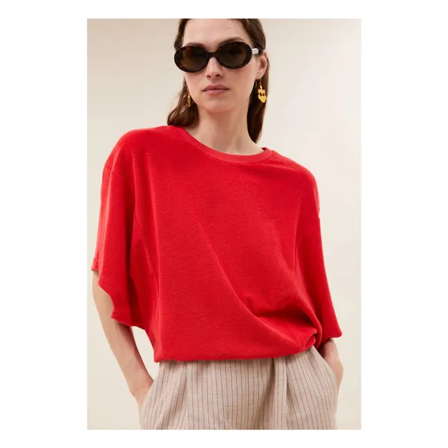 T-shirt Nuki | Rouge