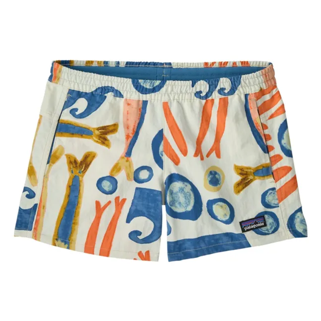 Short de Bain Baggies Sardines Fibres Recyclées | Ecru